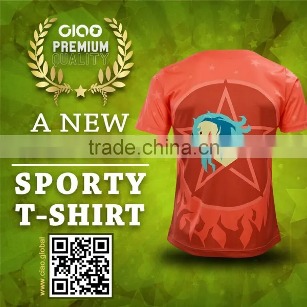 Wholesale Clothing Customized Logo Short Sleeves Fitness T-shirt photo-2