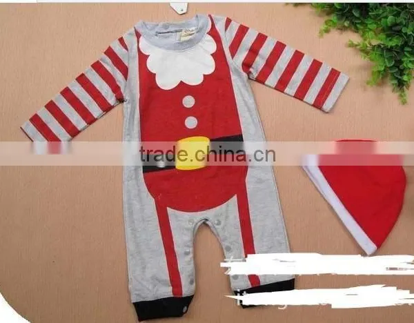 2015 New Winter Children Christmas Clothing Baby Rompers Kids Jumpsuits photo-2