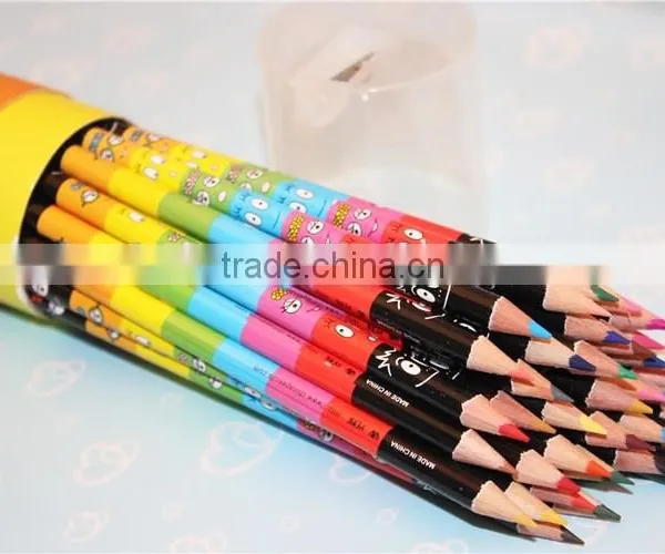 Carton 12/24/48 Colors Drawing Pencil Childern Mechanical Watercolor Pencil Customizable photo-2