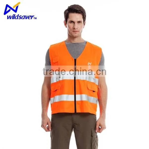 Sanitation Wear LED High Visibility Reflective Vest Clothing photo-6