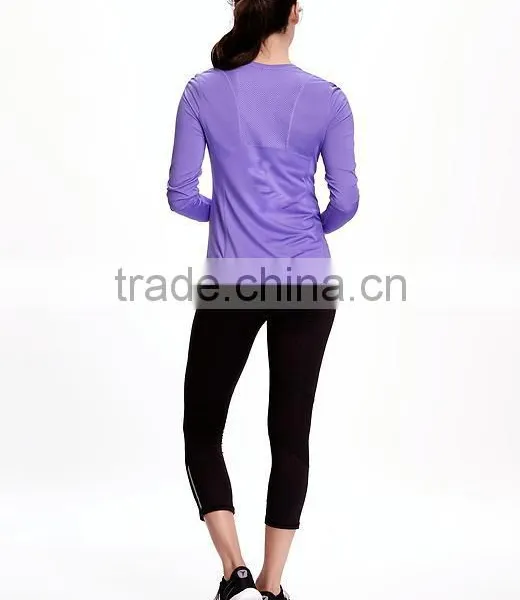 Ladies Super Fashion Wholesale Hot Sale Long Sleeve T-Shirt For Women photo-2