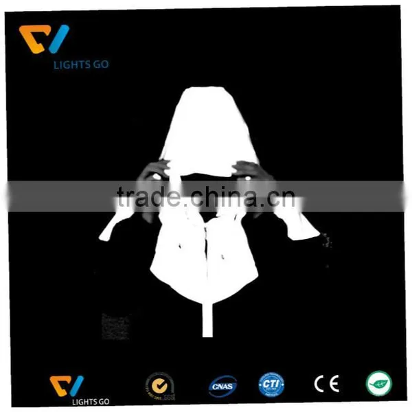 High Light Wholesale Stretch Cotton Spandex Reflective Fabric for Making Sportswear photo-5