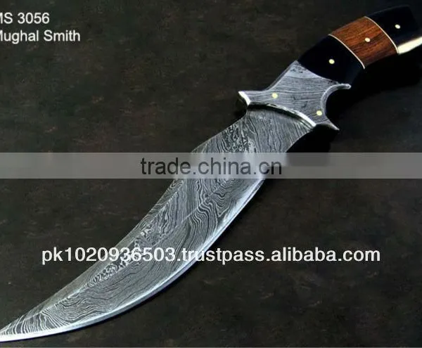 Handmade Damascus Hunting Knife