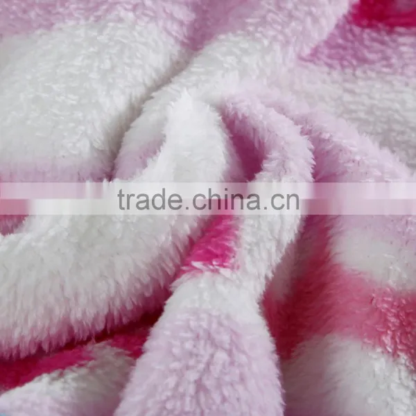 Pink Letter Throw Coral Fleece Blanket With Customer Print photo-5
