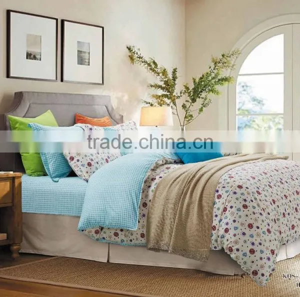 100% Cotton Home Bed Sheet/ Fitted Sheet/ Pillow Case photo-4