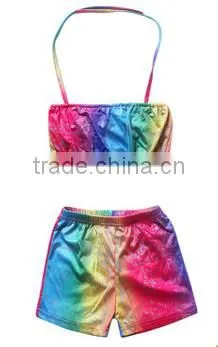 Kids Girls Mermaid Swimming Costumes Swimmable Bikini Set Swimwear Swimsuit photo-6