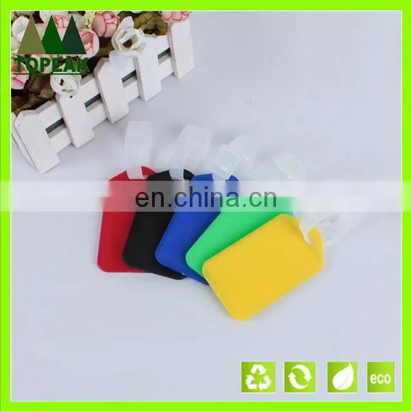 Popular Promotional Gifts With Client Logo Custom PVC Luggage Tag photo-3