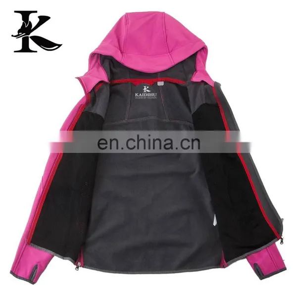 Comfortable Softshell Woman Jacket Famous Design Outerwear Jacket For Lady photo-3