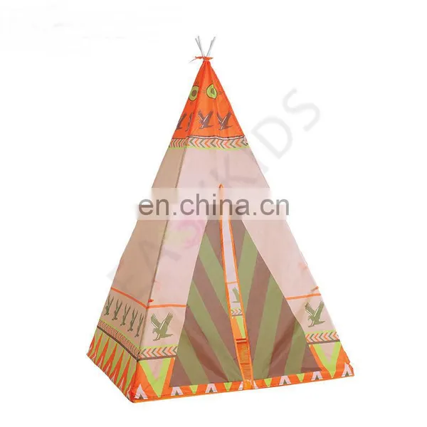 Indoor Outdoor Safety Children Game Playhouse Tepee Tent for Kids Play photo-4