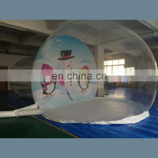 Guangzhou Christmas Inflatable Human Size Snow Globe photo-2