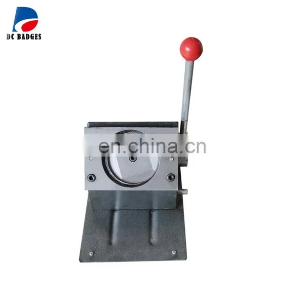 75mm Badge Paper Cutter Metal Cutter Round Cutting Machine Cutting Size 86mm
