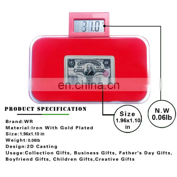 WR Colored Year 1981 USD 10 Commemorative Bullion Silver Bar With Case Metal Art Crafts for Collection photo-4