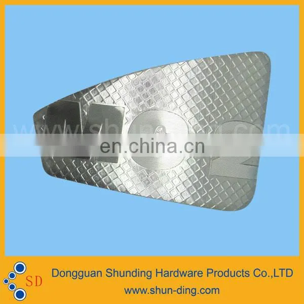 Customized Bike Carved Metal Badges Labels photo-3