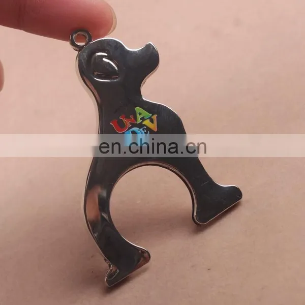 Promotional Tokens Buckle , Supermarket Coin Tokens Keychain Shopping Metal Caddie Coin Keyring photo-3