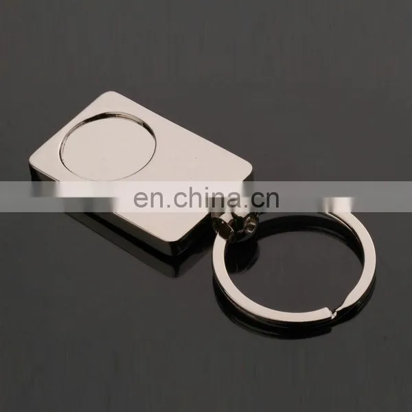 Supermarket Trolley Coin Square Shape Blank Keychain/keyrings for Promotion Gifts photo-2