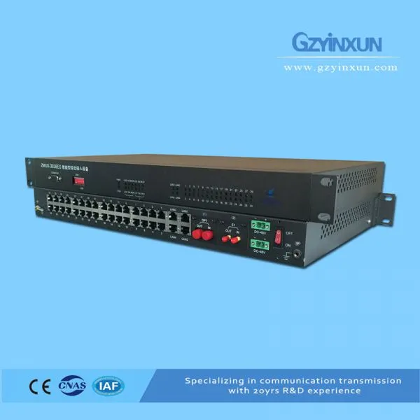 1 Fiber+1 E1 Back up Protection Multiplexer-ZMUX-3036ES photo-3