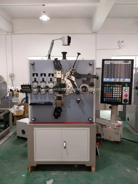 CNC 5Axis 2-4mm Spring Coiling Machine photo-3