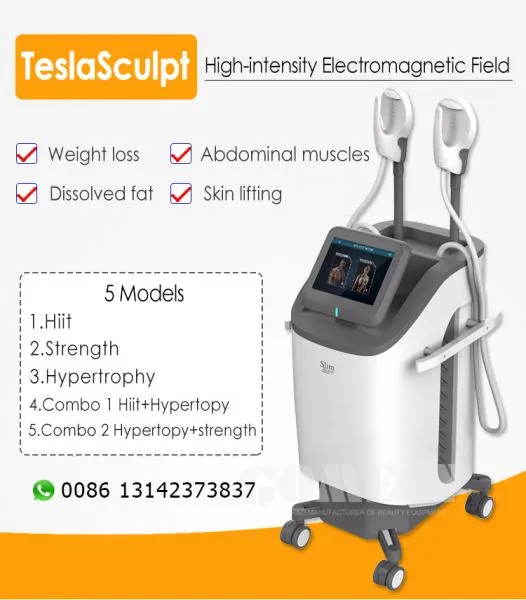 110V 220V Available Teslasculpt Uses the Latest High-intensity Electromagnetic Technology Induce Supramaximal Muscle photo-4