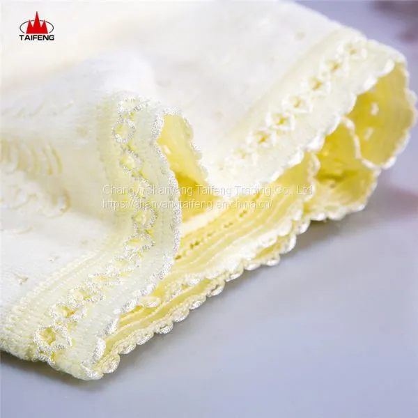 2020 New 100%Cotton Cable Knit Blanket,With Faux Lambswool Back photo-2
