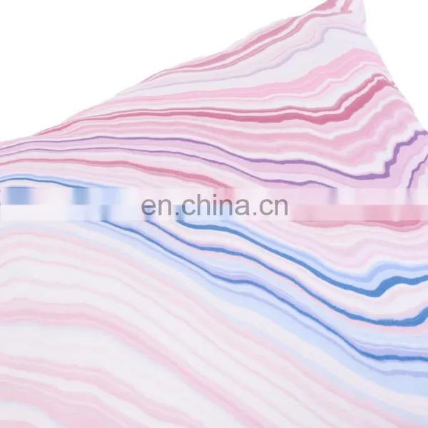 Luxury Home Indoor Soft Silky Satin Geometric Marble Texture Square Decorative Throw Pillow Cases Cushion Cover photo-3