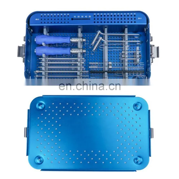 Excellent Quality Instrument Orthopedic Herbert Screw Instrument Set Surgical Trauma Plate Instrument Set photo-4