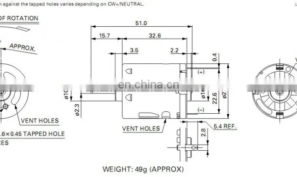 dc Motor 365 Refrigerator RS-360SA-11520 photo-2