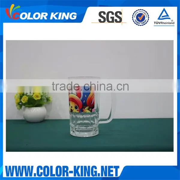 Top Grade Wholesale 11oz Sublimation Glass Beer Mug photo-2