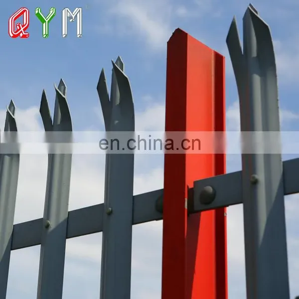 W D Pale Security Powder Coated Palisade Fence Panel photo-5