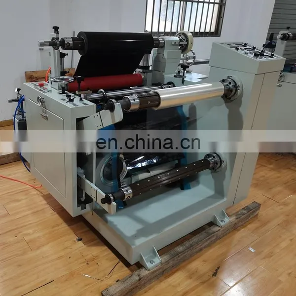 China Professional PET PC PE PP Film Rewinding and Slitting Machine photo-4