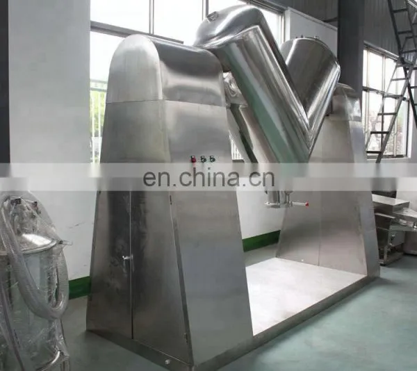 Stainless Steel V Type High Efficient Pharmaceutical Powder Mixing Equipment photo-2