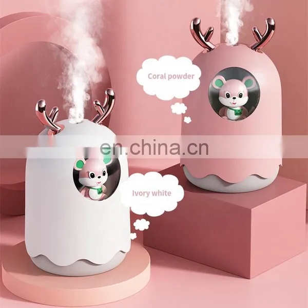 High Quality 300ml Ultrasonic Air Humidifier Essential Oil Diffuser For Home Car Usb Fogger Mist Maker With Led Night Lamp photo-2