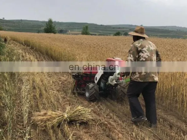 On Sale Rice Reaper Harvester Machine Small Wheat Cutting Machine Price photo-2