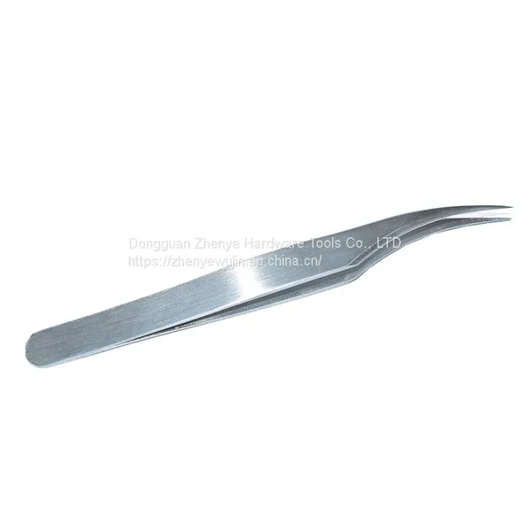 High Precision Stainless Steel Planting and Grafting False Eyelash Tweezers Tool, Special Dolphin Clip for Eyelash Beautification photo-2