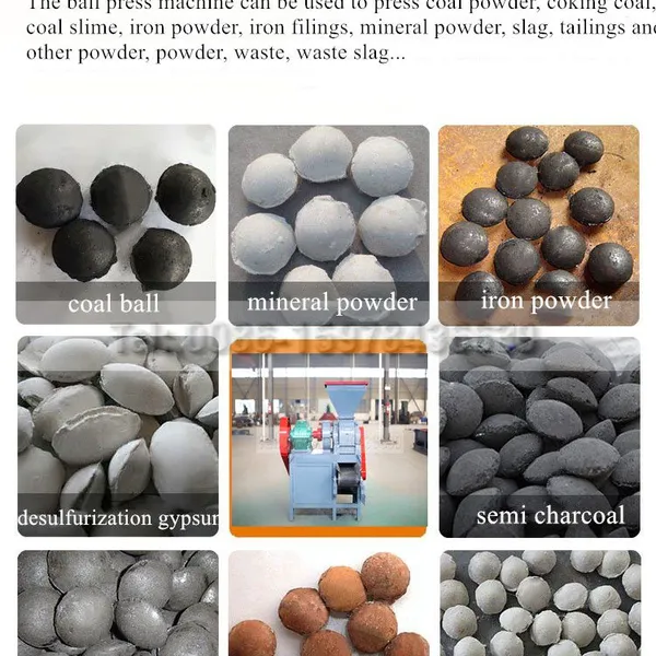 Granules Charcoal Briquette Machine photo-5