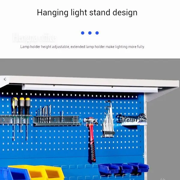 Premium Heavy Duty ESD Lab Bench for Electronics Repair and Assembly, With Integrated Tool Panel & Storage for Warehouse/Packing Stations. photo-4