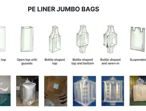 Heavy-Duty FIBC Container Liner, 2000kg Load Capacity, Anti-Static Feature for Safe Material Handling photo-2