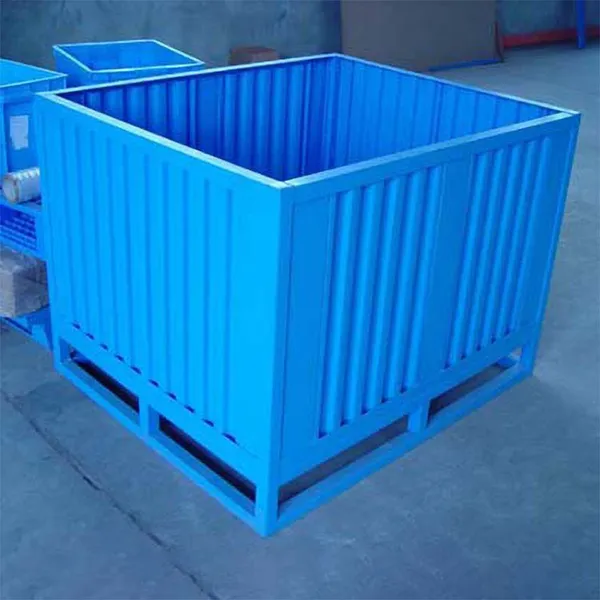 Powder-Coated Industrial Turnover Crate for Heavy-Duty Warehousing photo-3