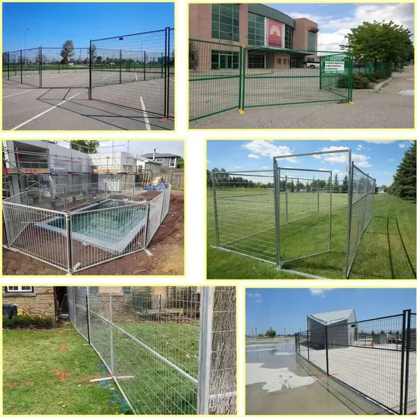 Canada Temporary Fence With Anti-Climb Design and 3mm Wire Gauge photo-4