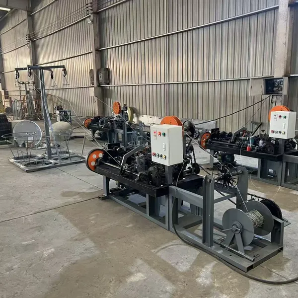 Customizable Barbed Wire Making System for Security Fence Production