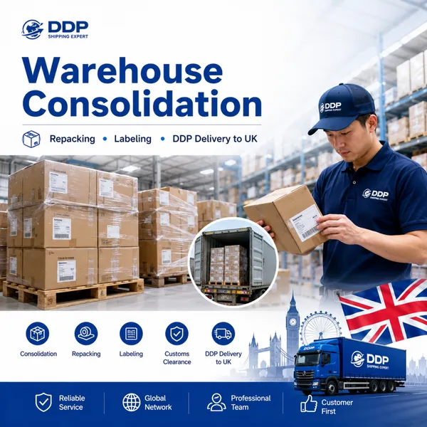 China to UK DDP Shipping Agent With Customs Clearance and Door Delivery photo-2