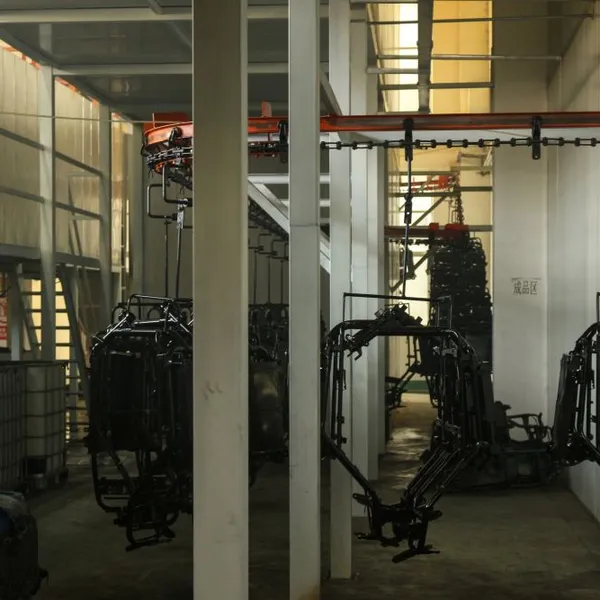 Continuous Electrophoretic Painting Line For Automotive Chassis Hardware Surface Finishing