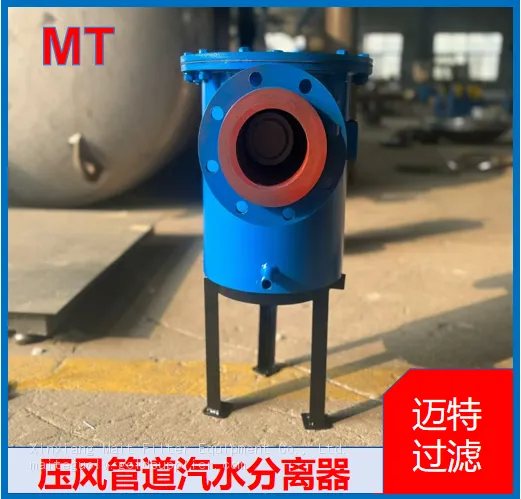 Flange‑type Compressed Air Moisture Separator, Low Pressure Drop For Mine Self‑rescue Air Supply photo-5