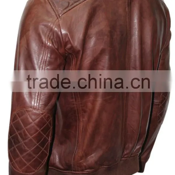 Brown Leather Jackets for Men photo-3