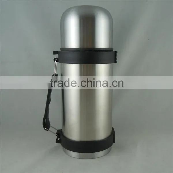 2016 Newly750ml Food Grade Wholesale Double Wall With Plastic Handle Traver Pot