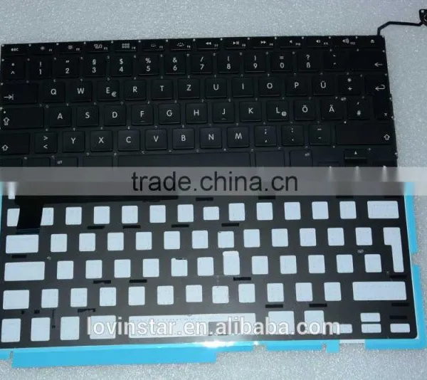 Germany Keyboard Replacement LED Backlight For Macbook Pro A1286 2008-2012 photo-2