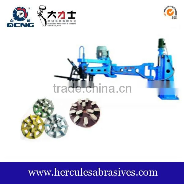Vertical Radial Arm Single Disc Polishing Machine for Granite Slab Grinding