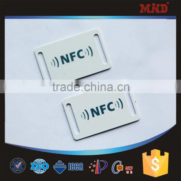 MDW205 Cheap Water-proof Woven Band With Rfid Small Tag