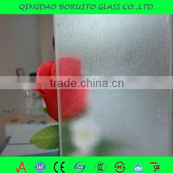 3-19mm Extra Clear Patterned Glass/decorative Frosted Glass/Clear Screen Printing Glass Quality Choice photo-4