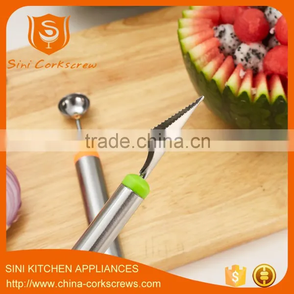 Stainless Steel 304 Fruit Melon Baller Fruit Carving Knife photo-4