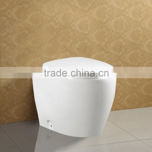European Style Wash Down P Trap Wall Hung Toilet AT015A photo-4